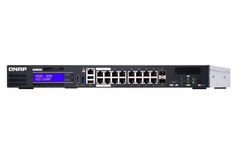 QNAP Guardian Switch 4GB Rackmount/J4115/16port/1Gbps