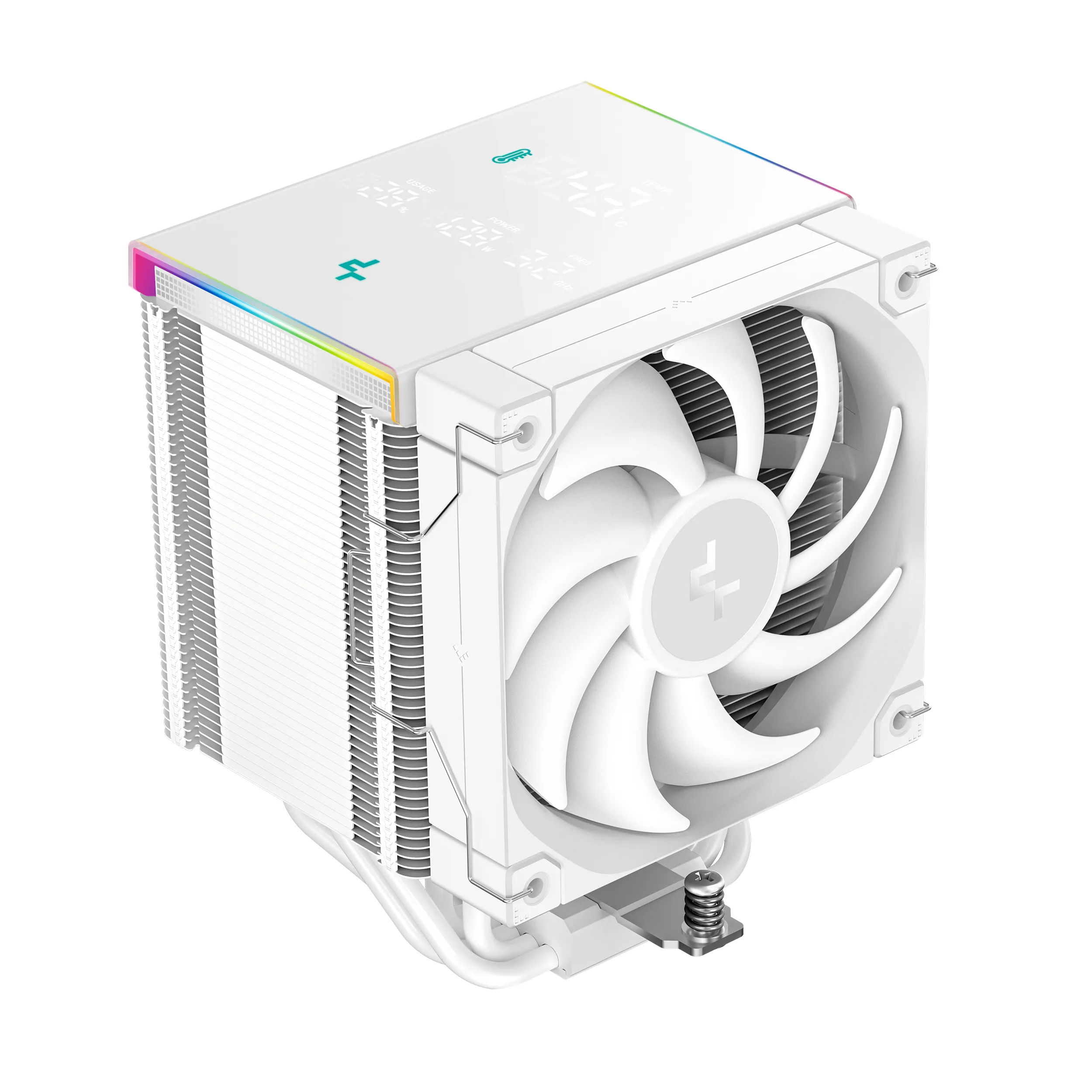 Deepcool AK500 Digital Pro - CPU cooler, White