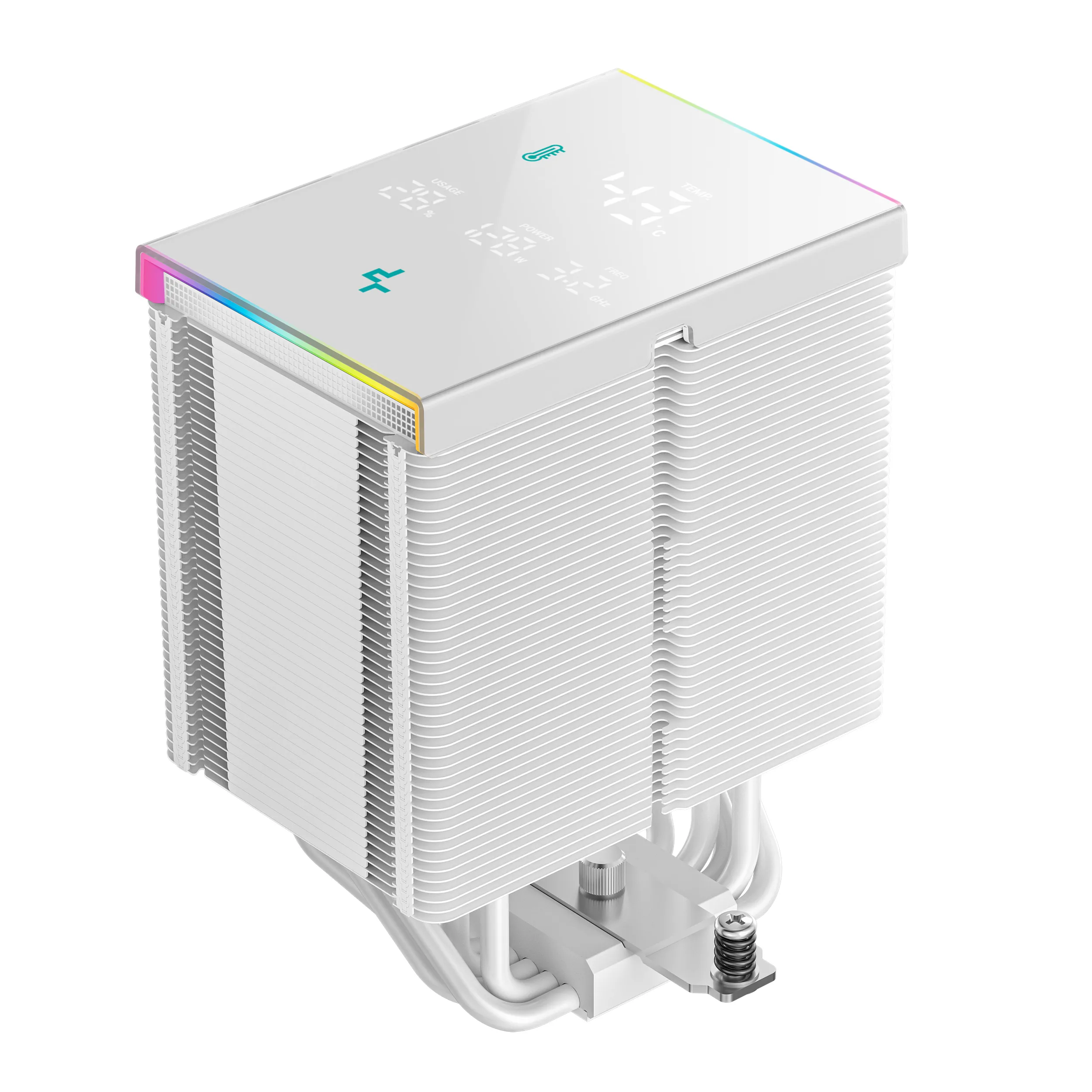 Deepcool AK500 Digital Pro - CPU cooler, White