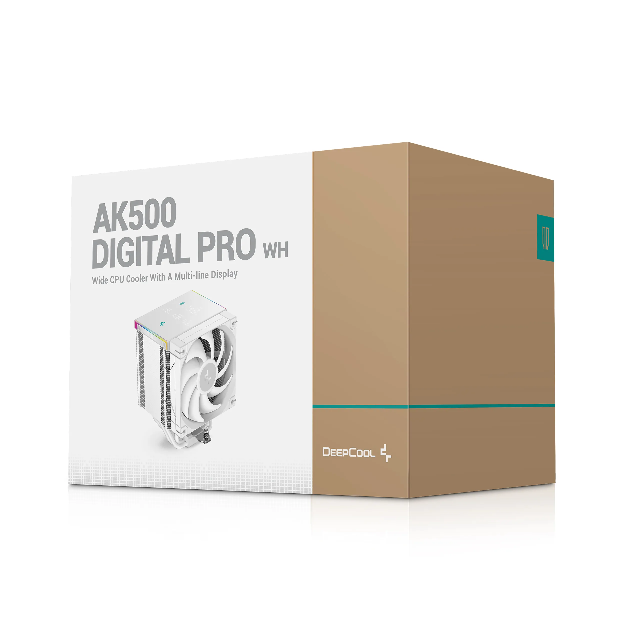 Deepcool AK500 Digital Pro - CPU cooler, White
