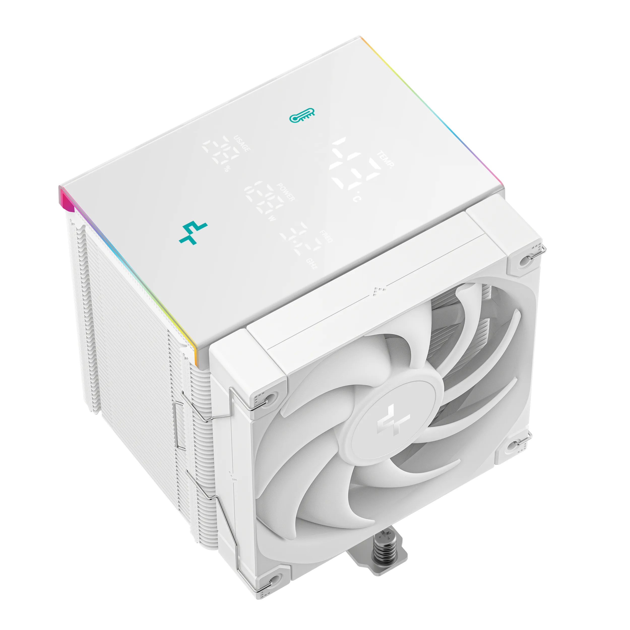 Deepcool AK500 Digital Pro - CPU cooler, White
