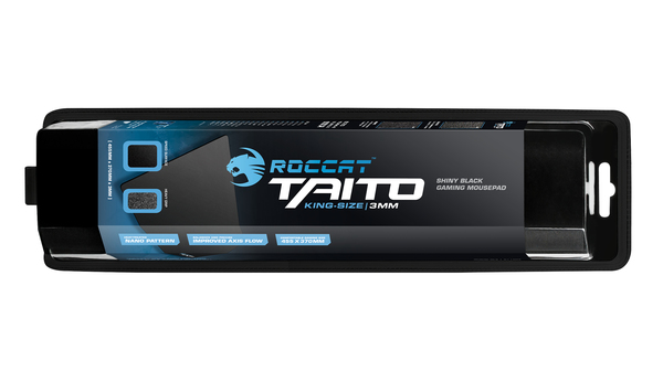 Roccat Taito King-Size 3mm Shiny Black Gaming Mousepad