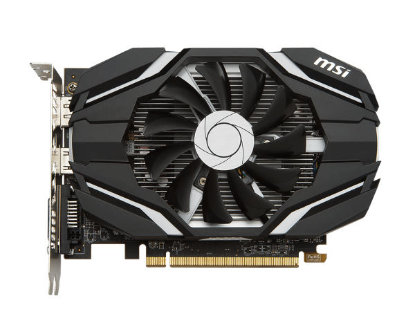 MSI Radeon RX 460 2G OC 2GB - Graphics card