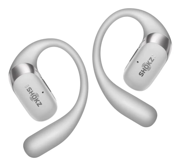 Shokz OpenFit 2+ Wireless Earbuds, Grey Shokz OpenFit 2+ Wireless Earbuds, Grey