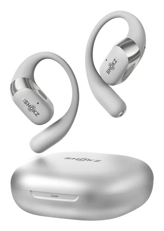 Shokz OpenFit 2+ Wireless Earbuds, Grey Shokz OpenFit 2+ Wireless Earbuds, Grey