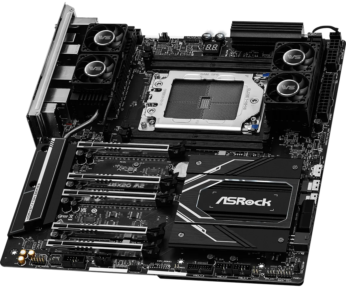 ASRock TRX50 WS WiFi 6E sTR5 Extended ATX Motherboard