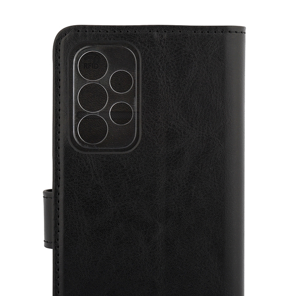 Wave Flap Book Case, Galaxy A53 5G - flipfodral, Svart
