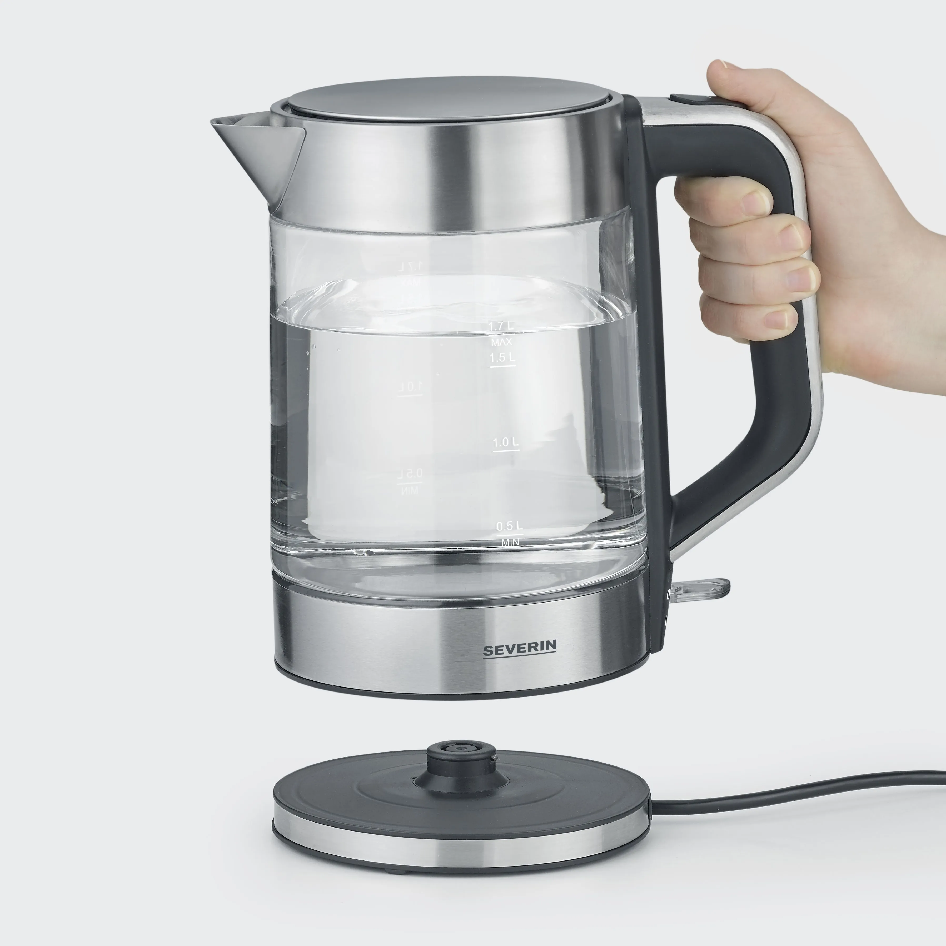 Severin glass kettle WK 3420 1.7L - 2,200W