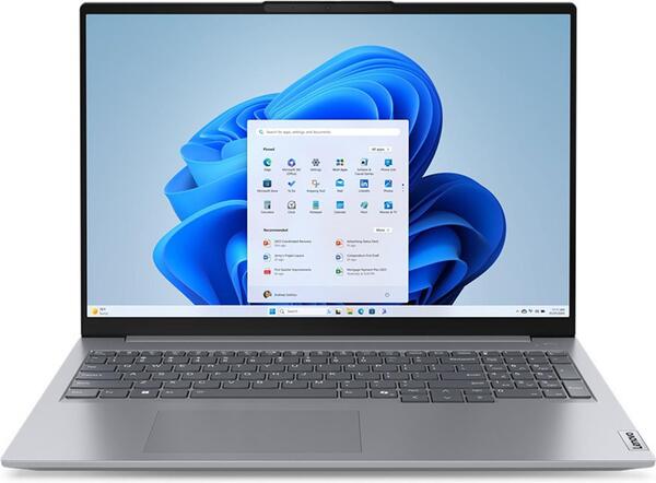 Lenovo ThinkBook 16 Gen 9 16" Ultra 5 325, 16 Gt, 512 Gt, Win 11 Pro -kannettava, arktisenharmaa