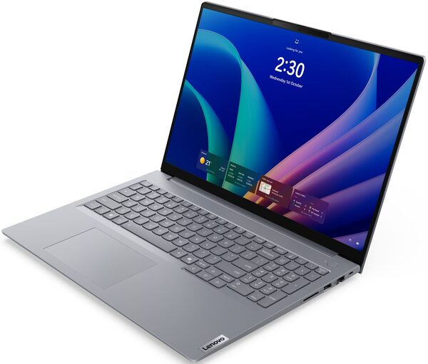 Lenovo ThinkBook 16 Gen 9 16" Ultra 5 325, 16 Gt, 512 Gt, Win 11 Pro -kannettava, arktisenharmaa