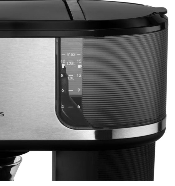 Russell Hobbs Attentiv 26840-56 10 kupin -kahvinkeitin, musta