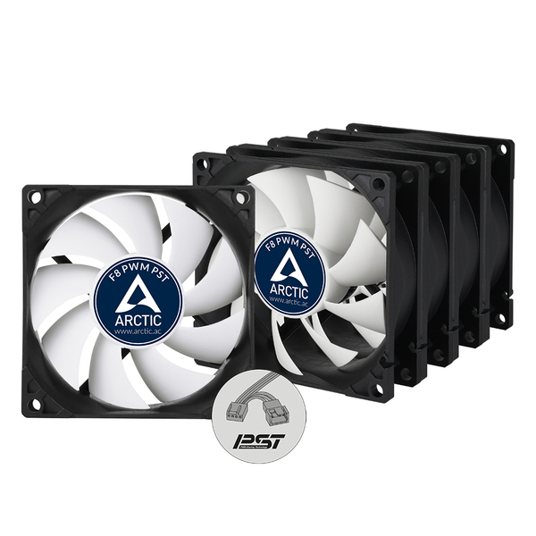 Arctic cooling F8 PWM PST Value pack