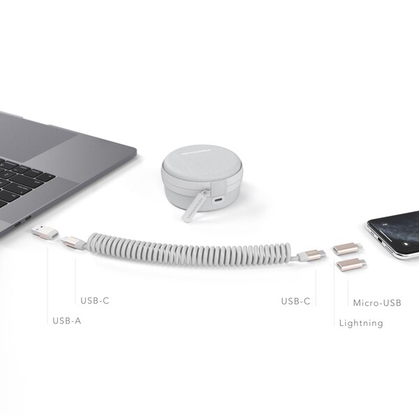 allroundo Power - The All-In-One Cable+Powerbank, Rose Gold
