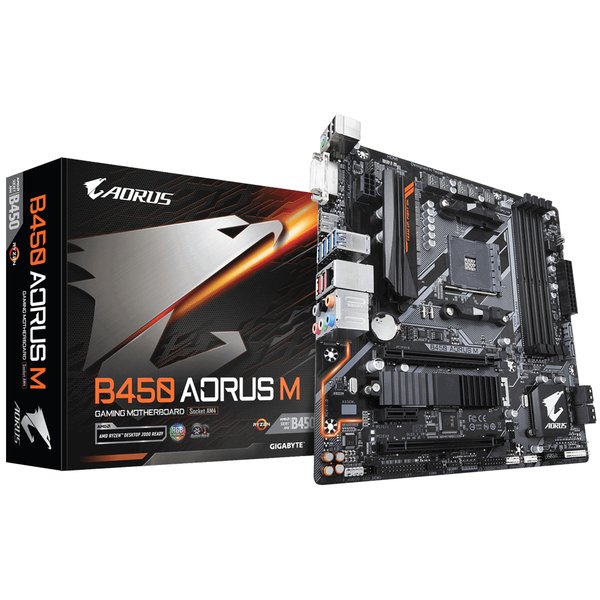 Gigabyte B450M Aorus mATX - motherboard