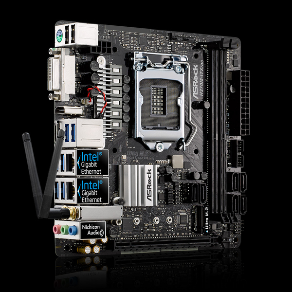 MB Intel 1151 ASRock H270M-ITX/AC    KBL