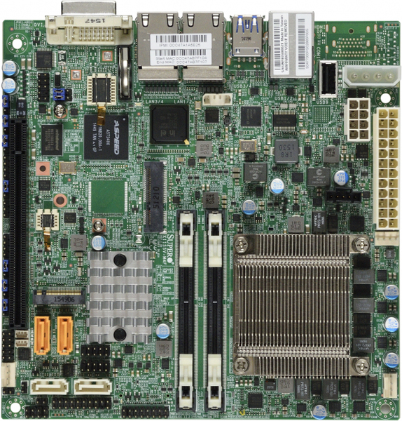 Supermicro Xeon processor E3-1585 v5, mini-ITX -emolevy