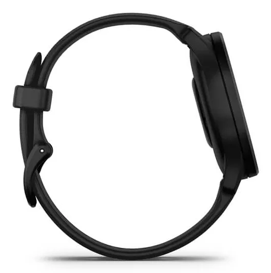 Garmin v&iacute;vomove Sport -&auml;lykello, Musta