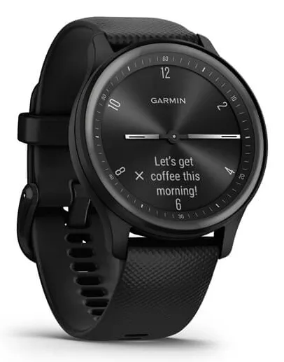 Garmin v&iacute;vomove Sport -&auml;lykello, Musta