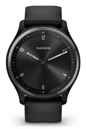 Garmin v&iacute;vomove Sport -&auml;lykello, Musta