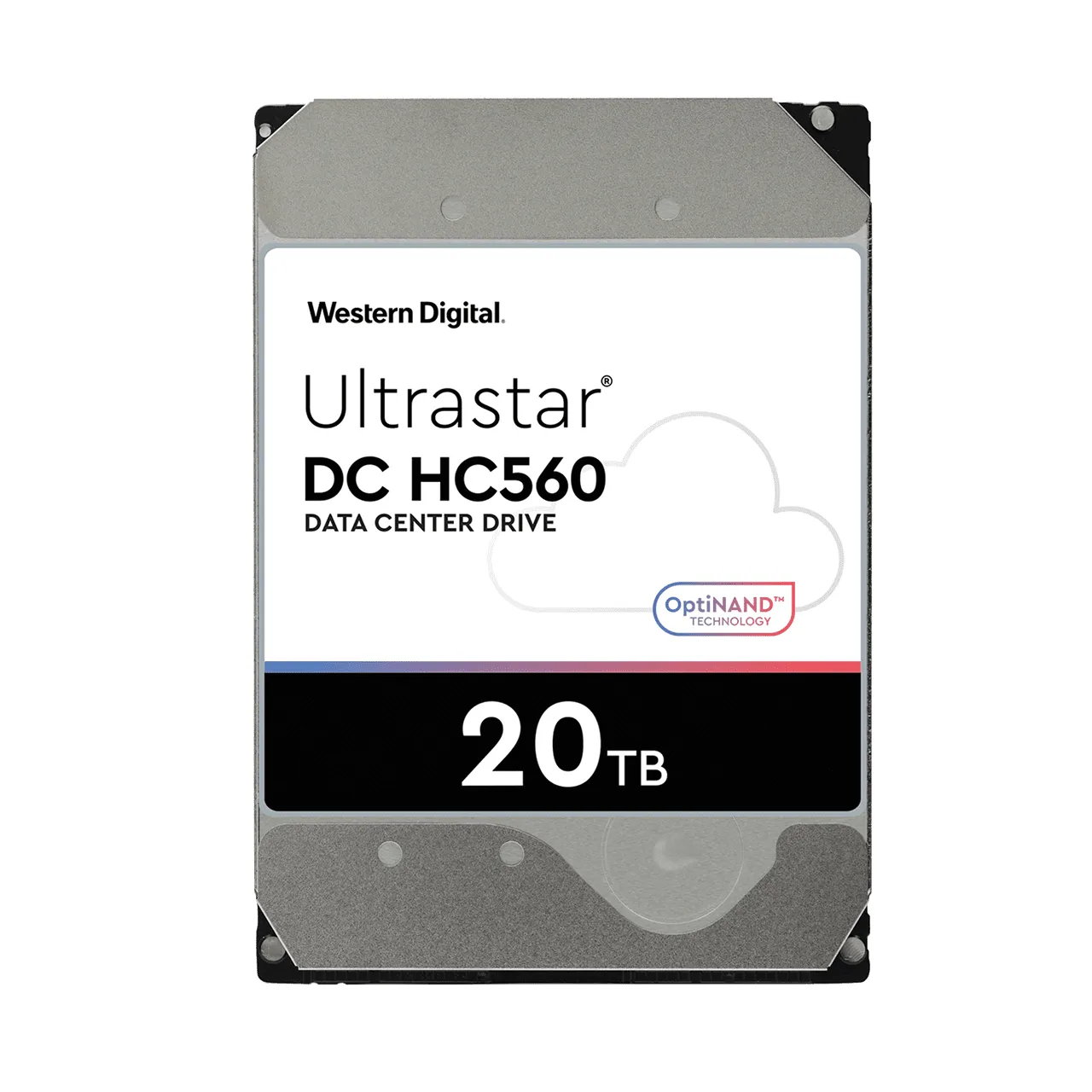WD Ultrastar DC HC560 3.5", 20 TB, 7200 RPM, 512 MB, SATA SE - h&aring;rddisk (DC)