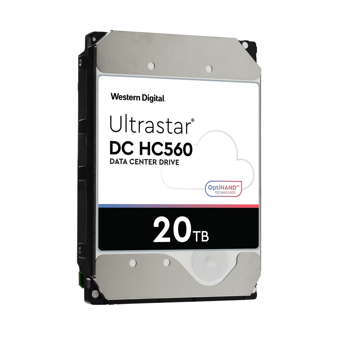 WD Ultrastar DC HC560 3.5", 20 TB, 7200 RPM, 512 MB, SATA SE - h&aring;rddisk (DC)