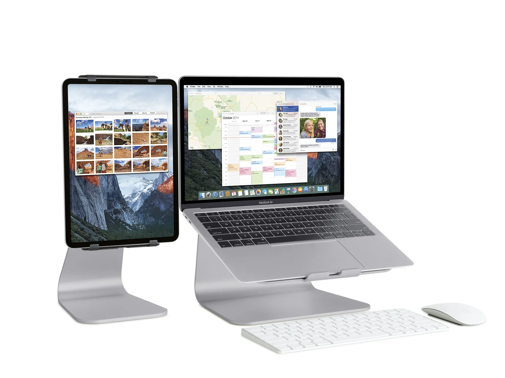 mStand Laptop Stand, Sp. Gray