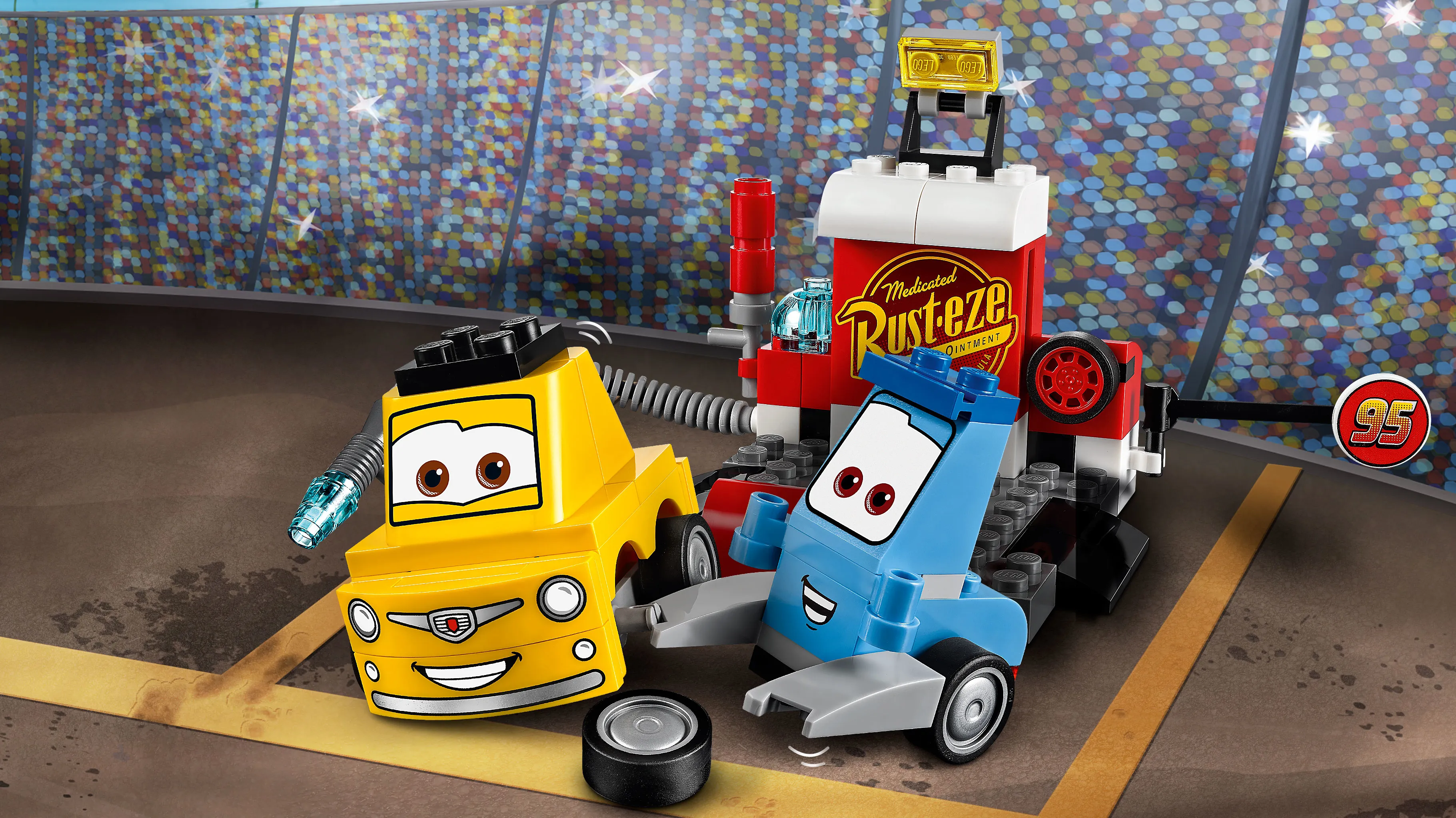 Lego Juniors - Guido and Luigi's Pit Stop