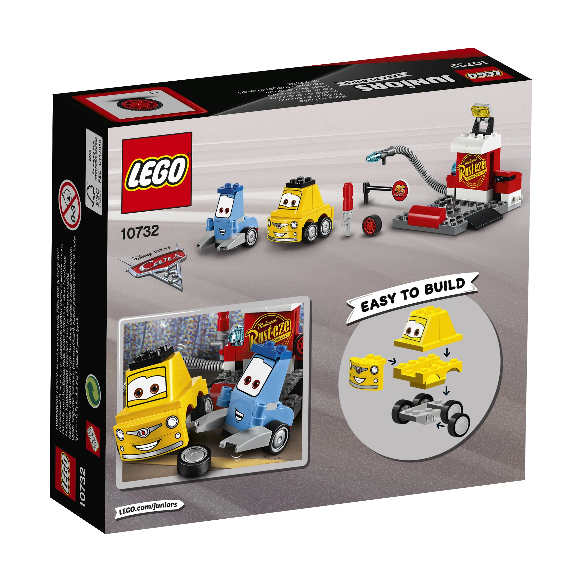 Lego Juniors - Guido and Luigi's Pit Stop