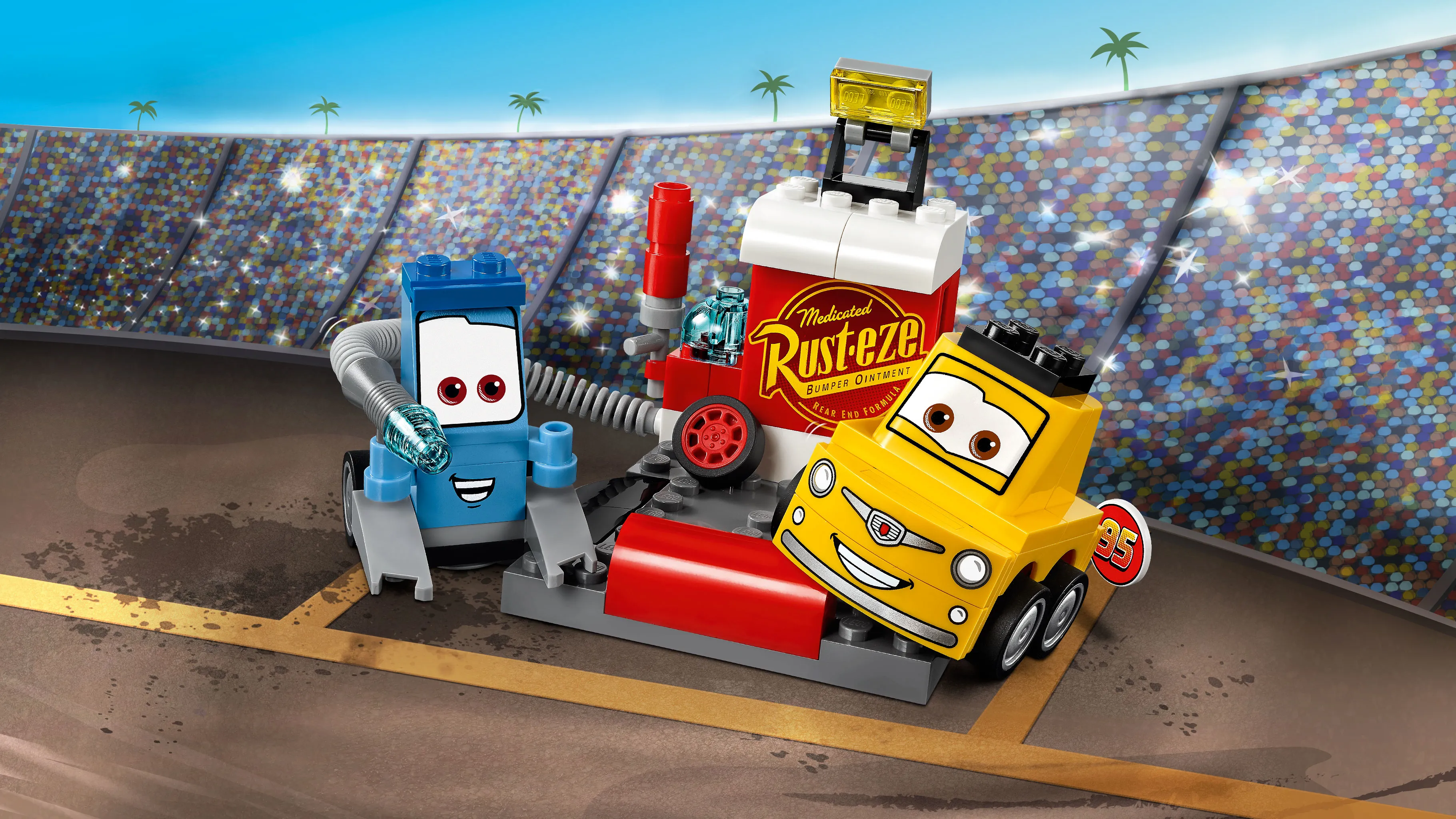 Lego Juniors - Guido and Luigi's Pit Stop