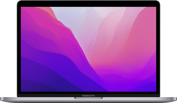Apple MacBook Pro (2022), 13.3", M2, 16GB, 256GB, MacOS - notebook, Silver (Refurbished: A)