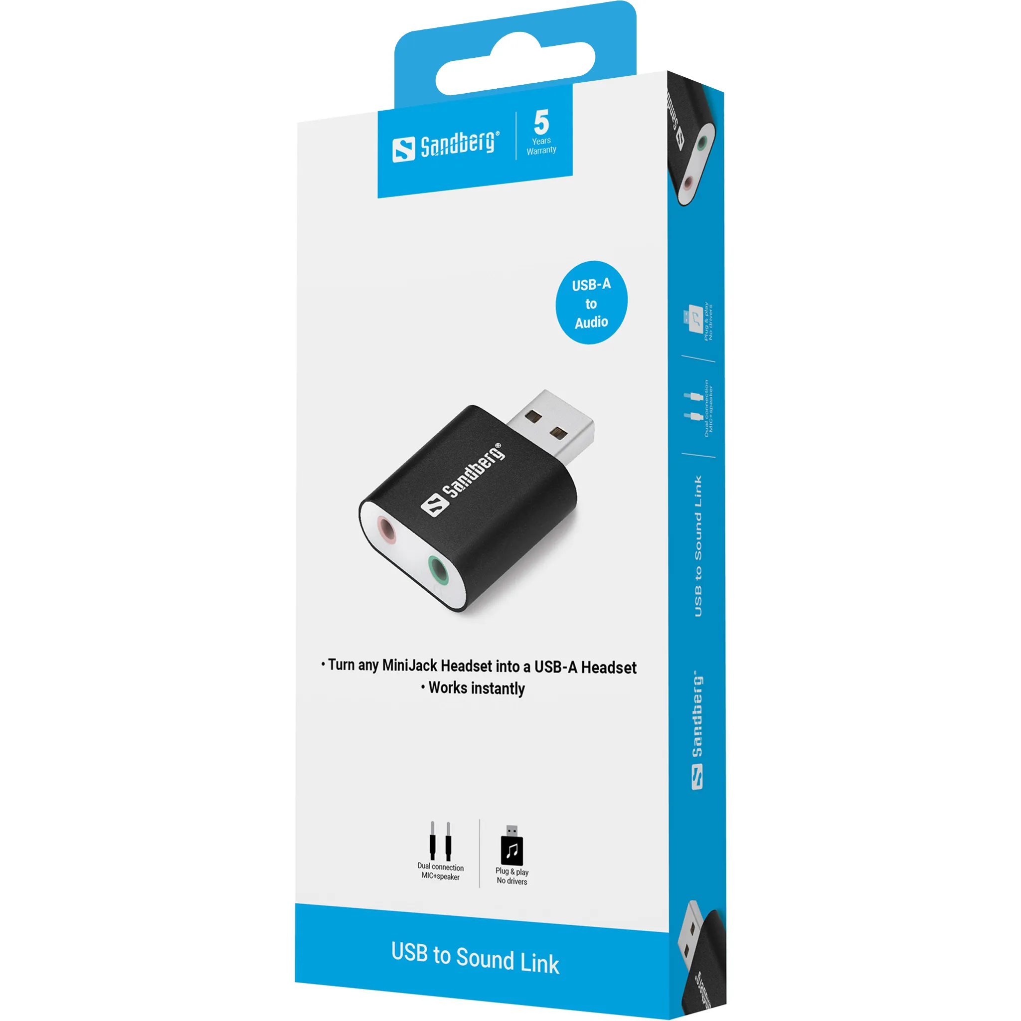 Sandberg USB to Sound link