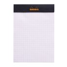 Rhodia head stapled pad black N°13 squar