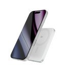 Epico UltraPack Qi2 Slim 5000mAh Alu Mag+ Wireless Power Bank EM51 Wireless Charging 15W for iPhone and Android, Silver