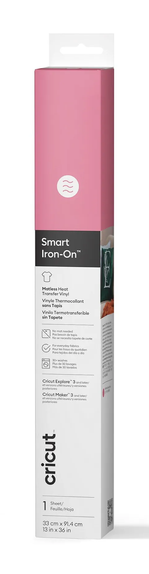 Cricut Smart Iron-on 33x91cm 1 sheet (Pink)