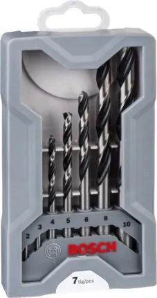 Bosch HSS PointTeQ Mini X-Line Borebits&aelig;t Borepresse Bor/driver