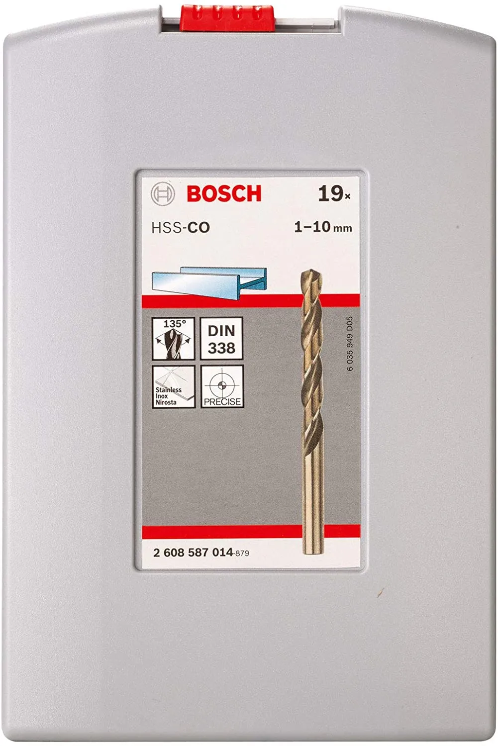 Bosch hss-kobolttikierukkaporanter&auml;sarja, probox, 19 osaa