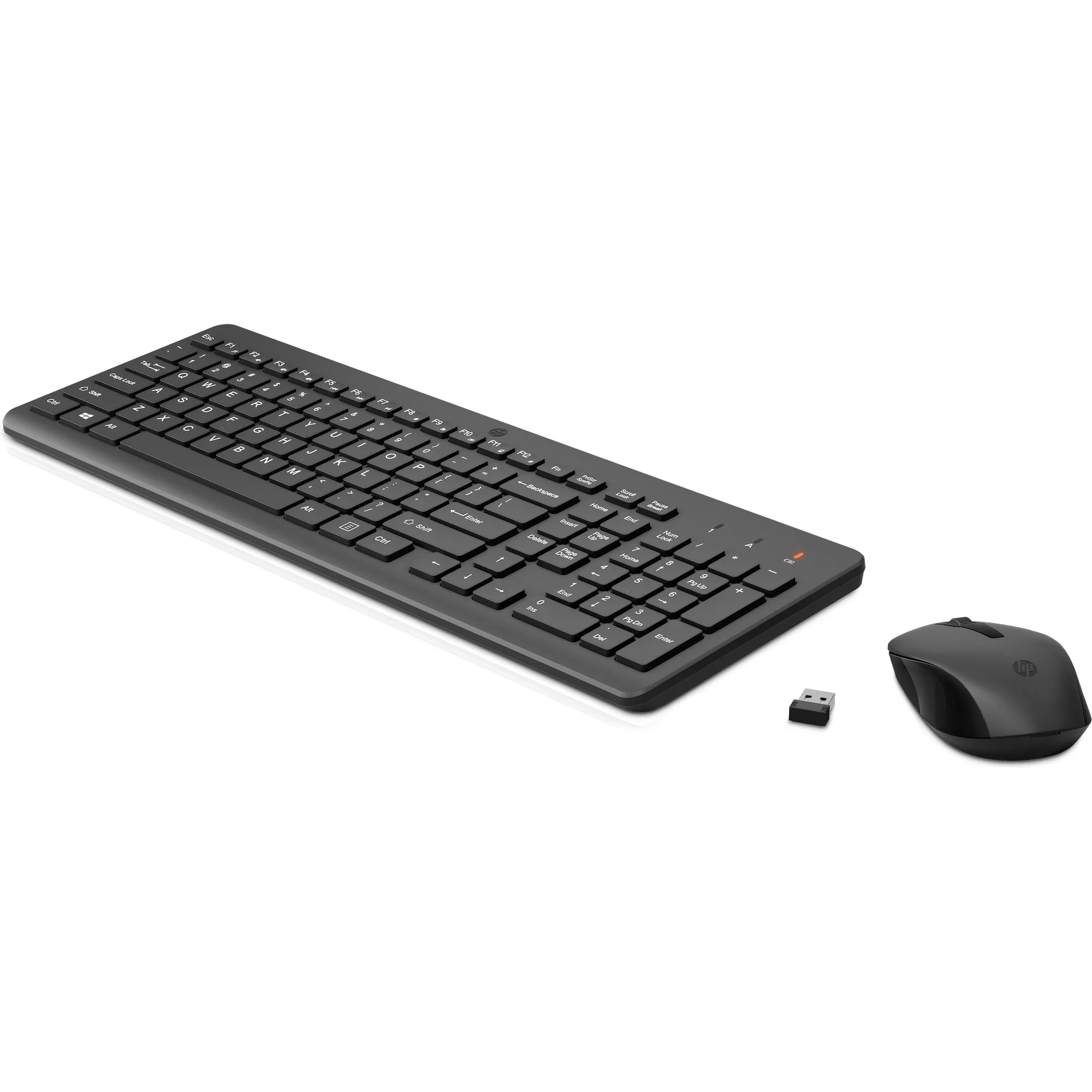 HP 330 -langaton ergonominen n&auml;pp&auml;imist&ouml; ja hiiri, musta