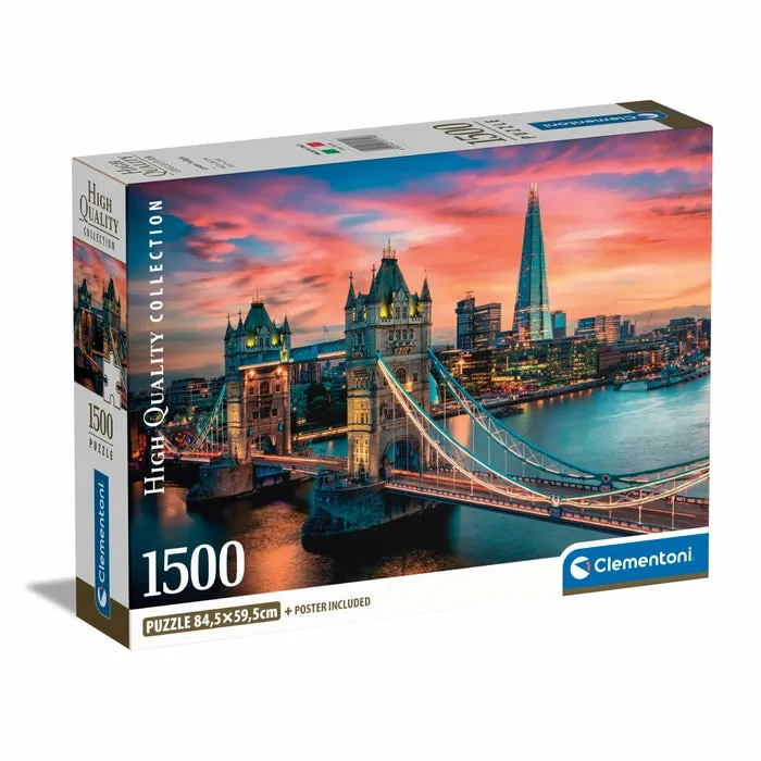 Clementoni High Quality Collection London Twilight - puzzle, 1500 pcs