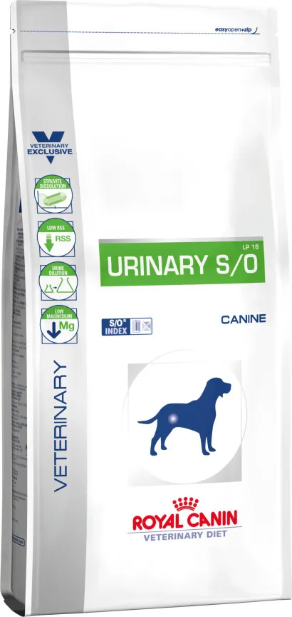 Royal Canin Urinary S/O, Koiran kuivaruoka, Adult, 2 kg