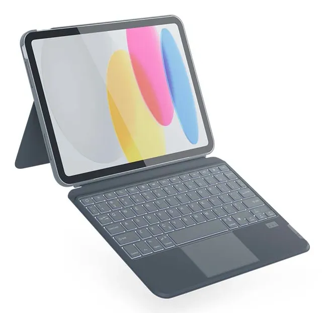 EPICO Keyboard Case for Apple iPad 10,9&quot; (2022) - QWERTY/grey