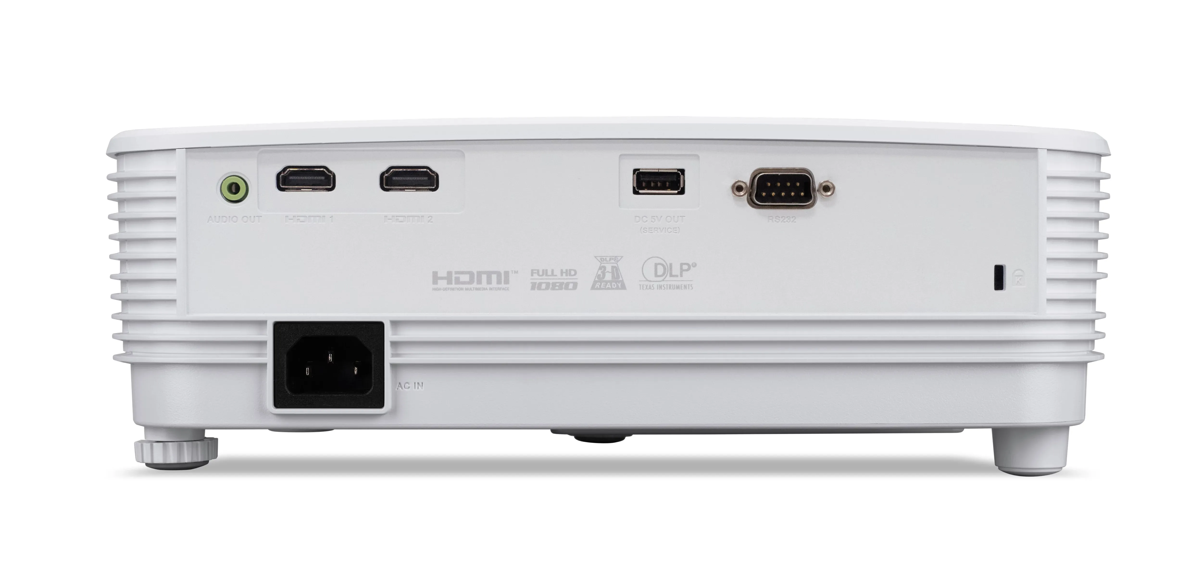 Acer P1557 DLP Full HD 4800 ANSI lm -projektori, valkoinen