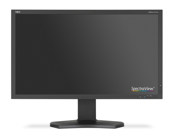 NEC 24" MultiSync PA242W-SV2, WUXGA, AH-IPS -n&auml;ytt&ouml;, Musta