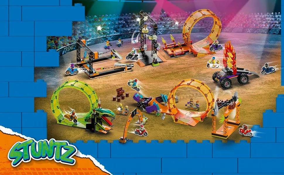 LEGO City Tyrm&auml;&auml;va stunttihaaste 60341