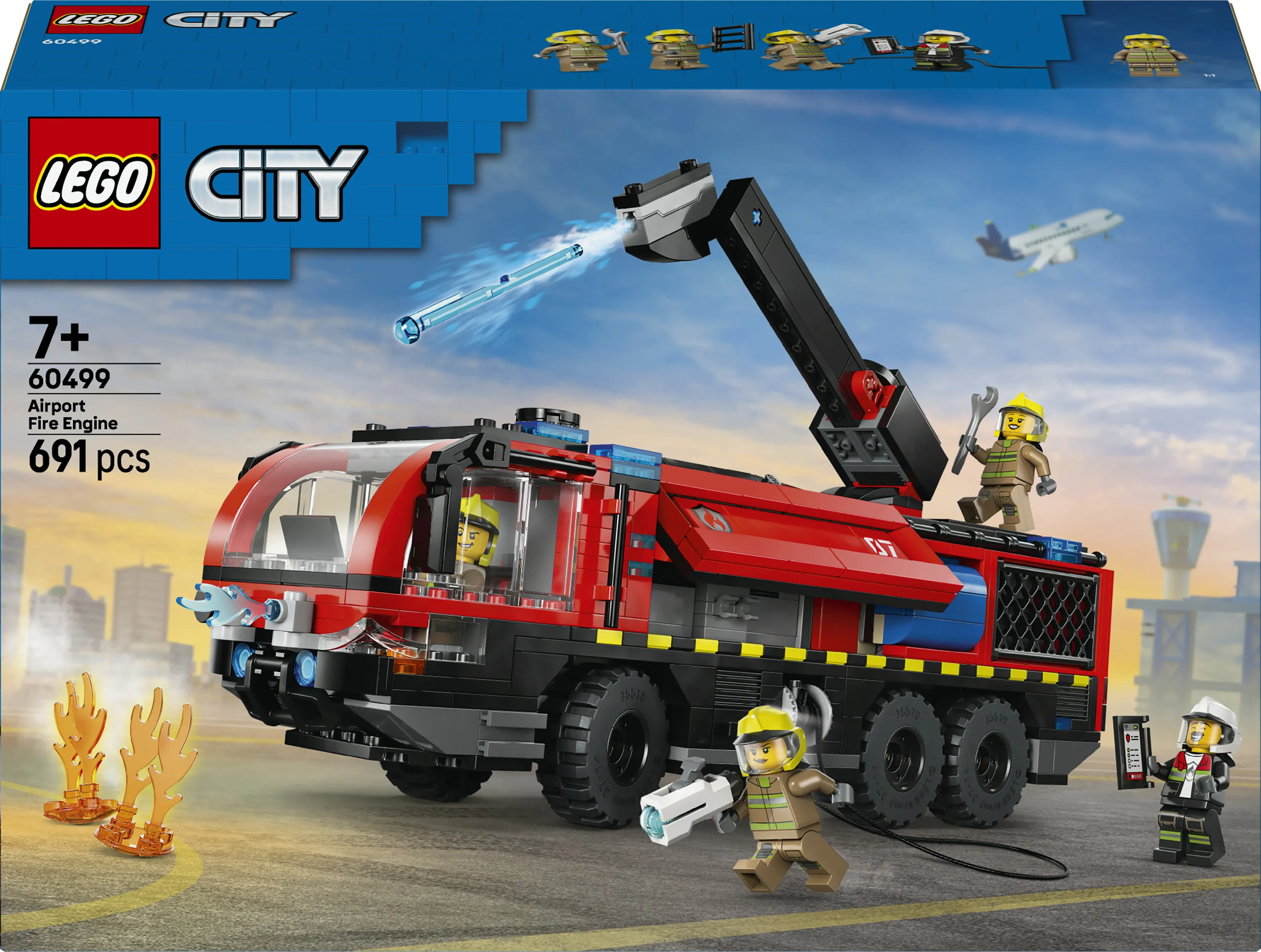LEGO City Airport Fire Truck 60499