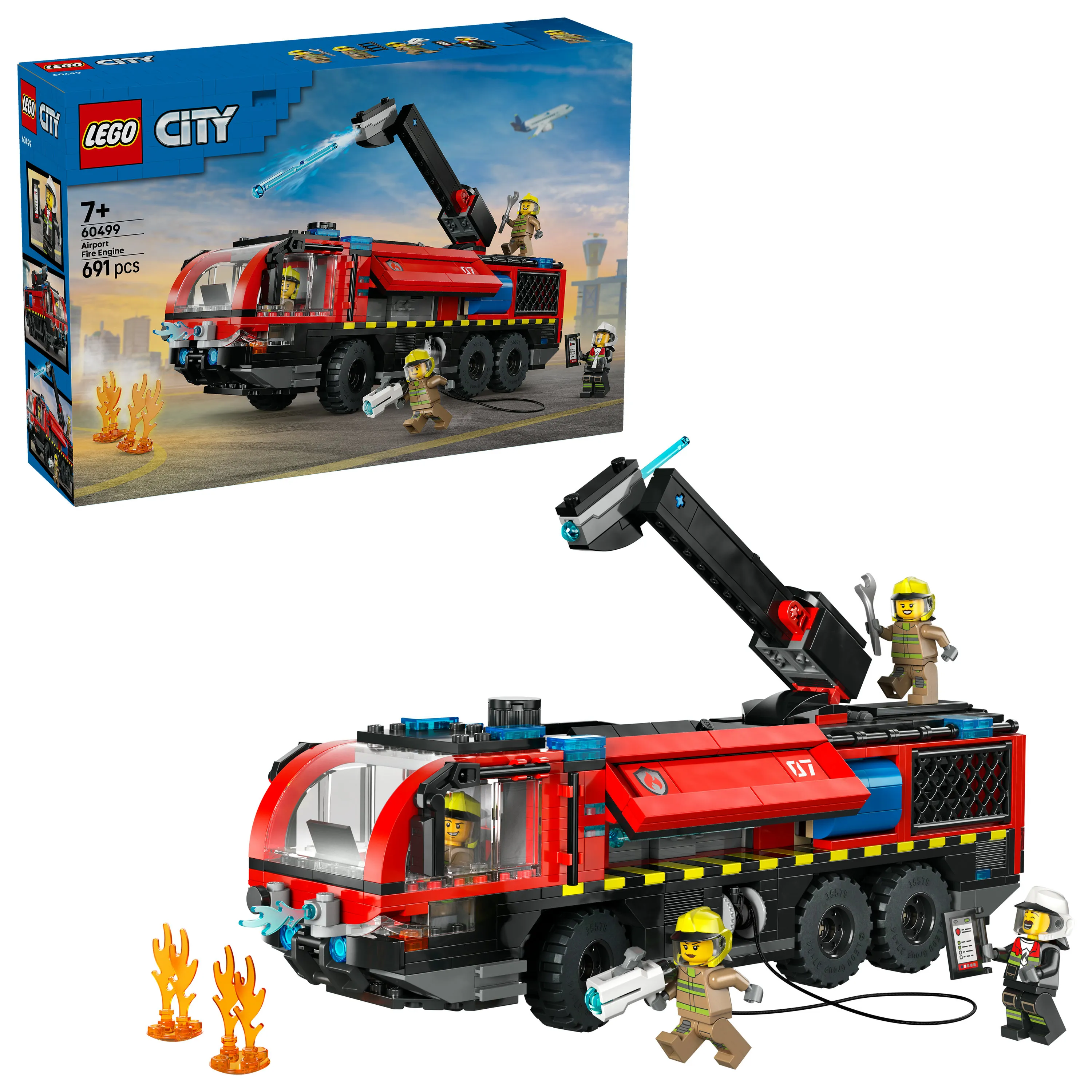 LEGO City Airport Fire Truck 60499