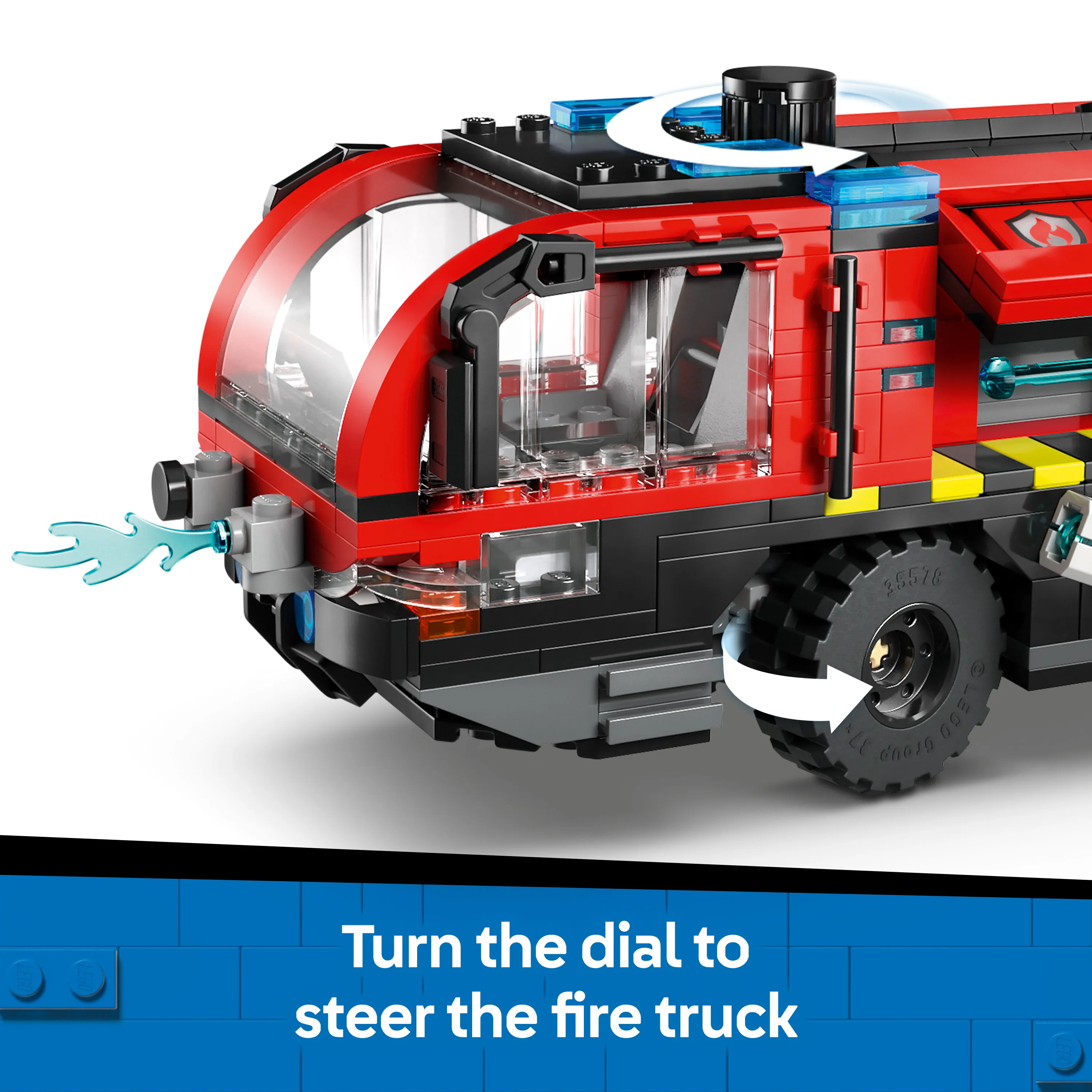 LEGO City Airport Fire Truck 60499