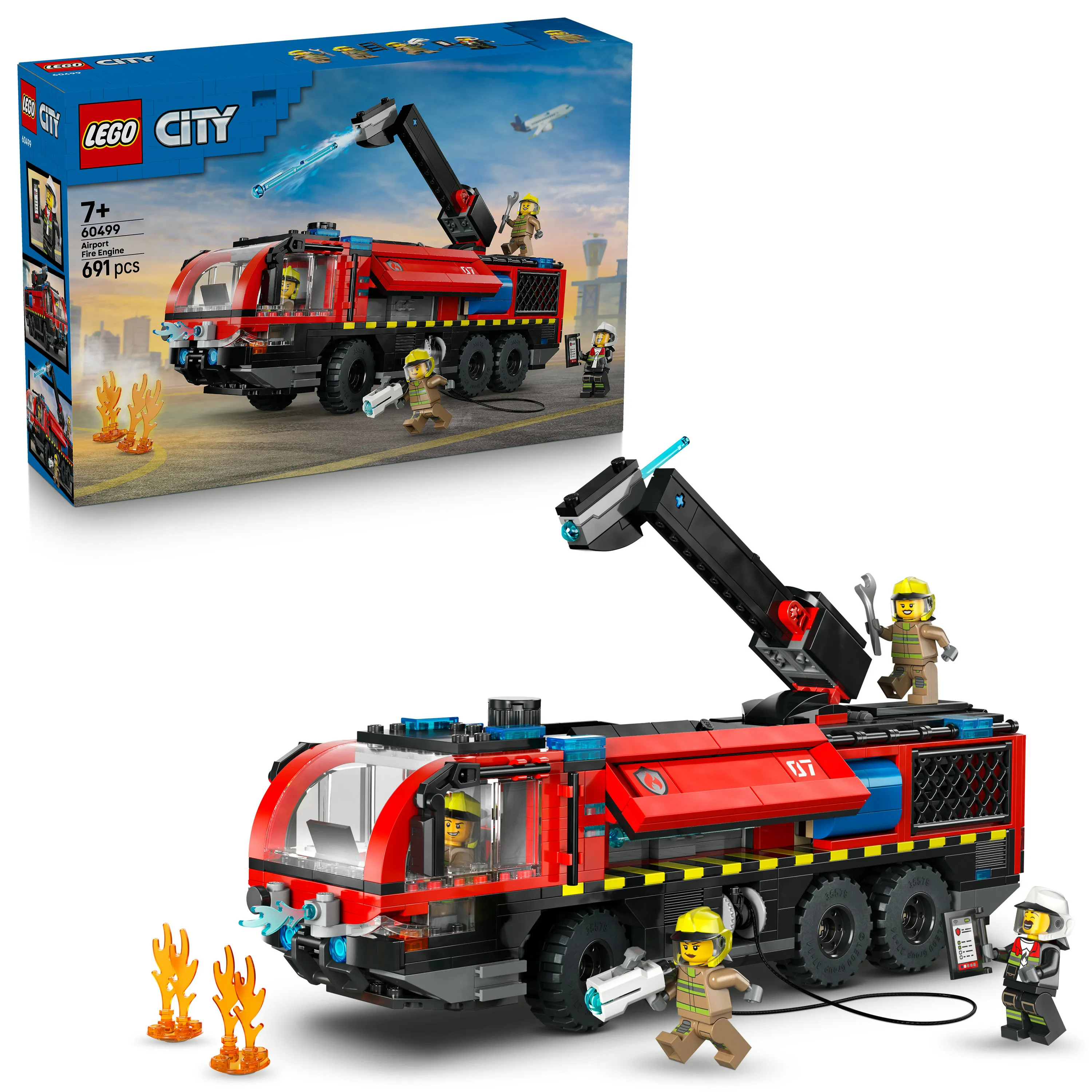 LEGO City Airport Fire Truck 60499
