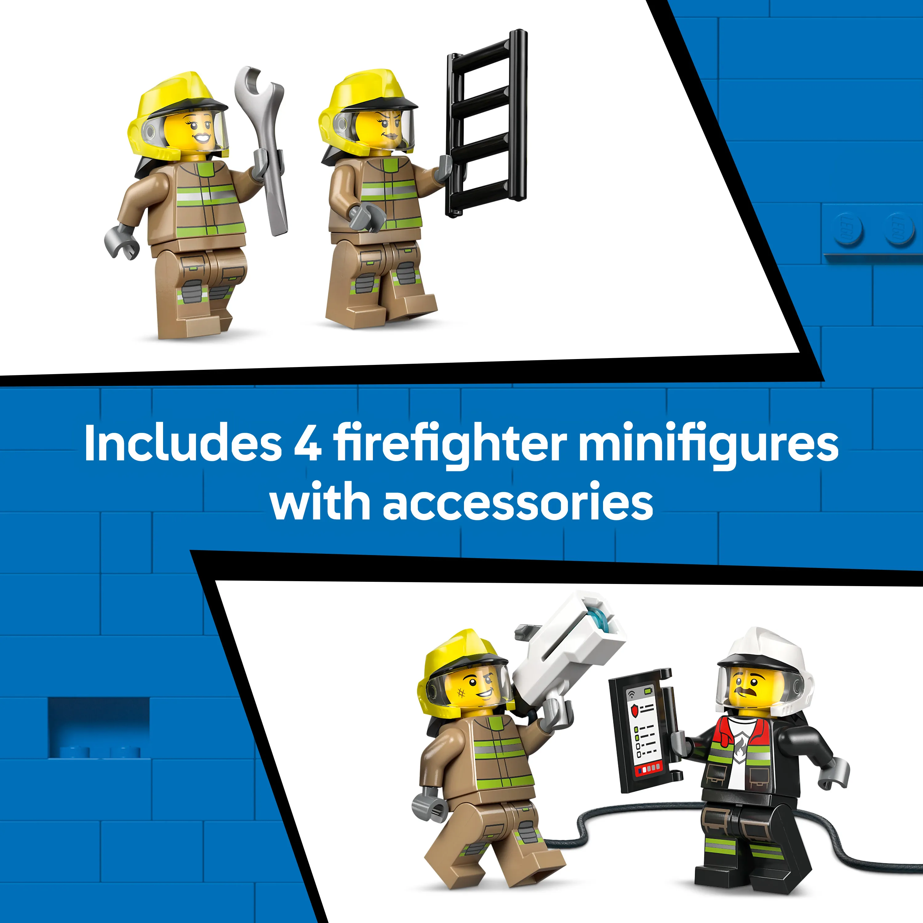 LEGO City Airport Fire Truck 60499