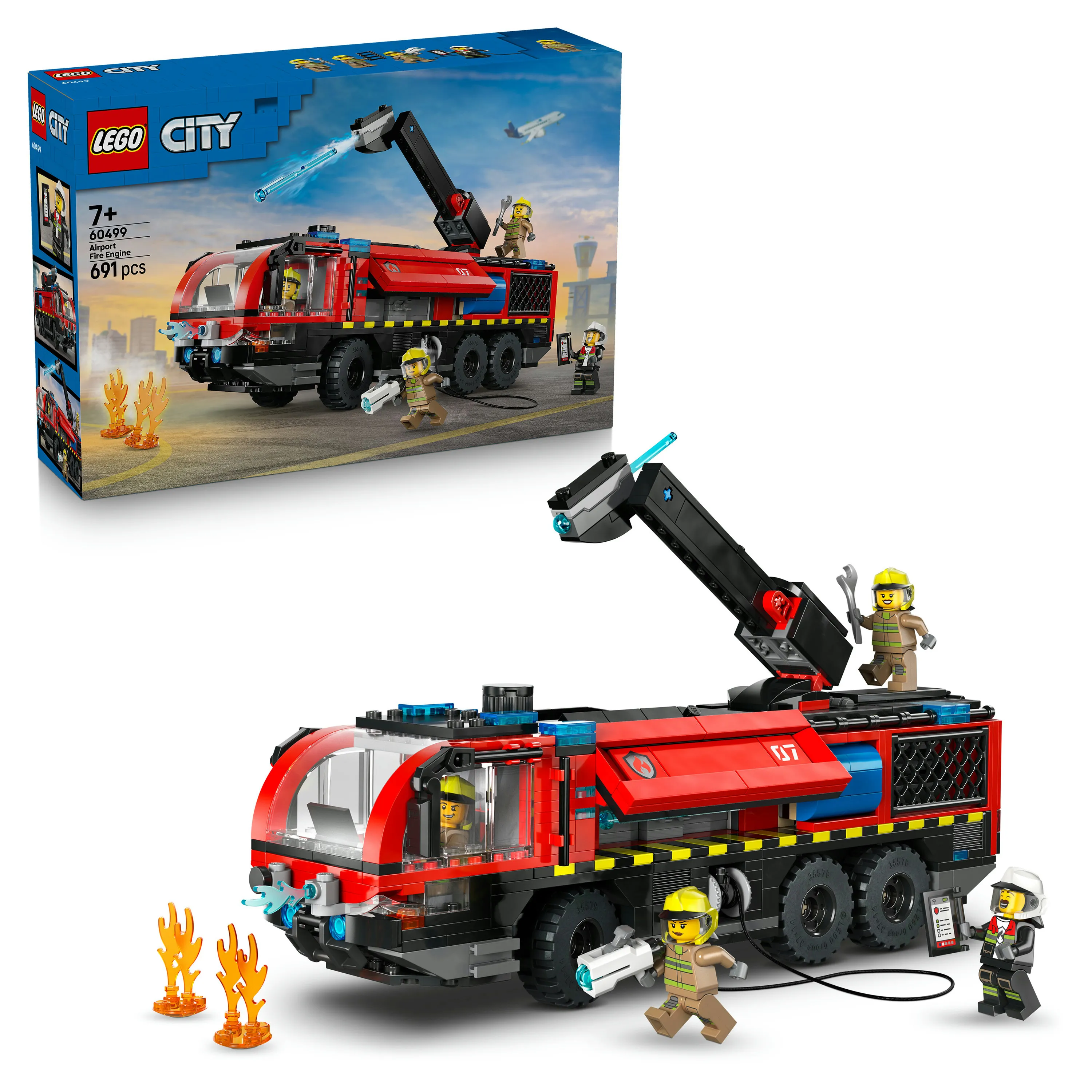 LEGO City Airport Fire Truck 60499