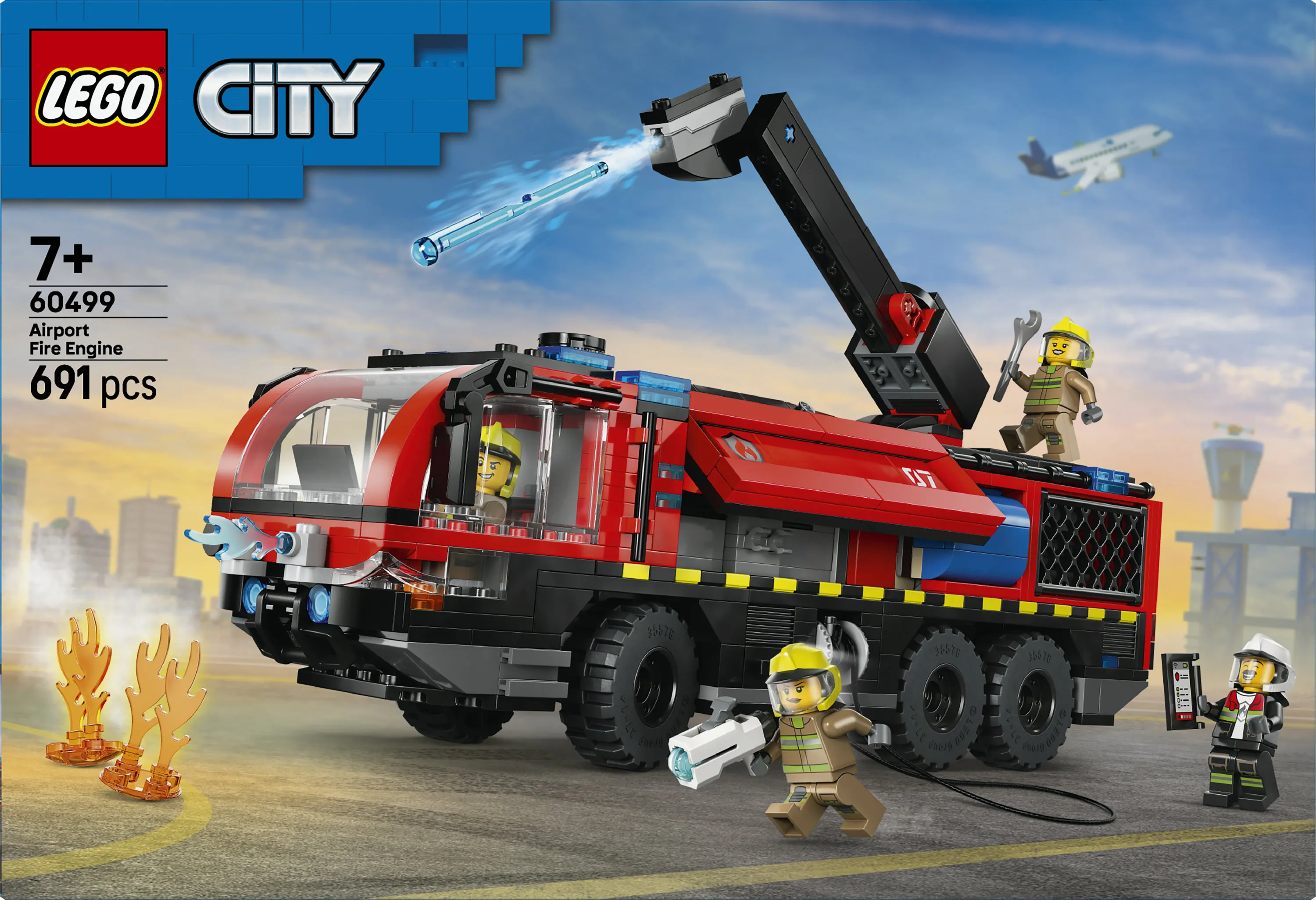 LEGO City Airport Fire Truck 60499